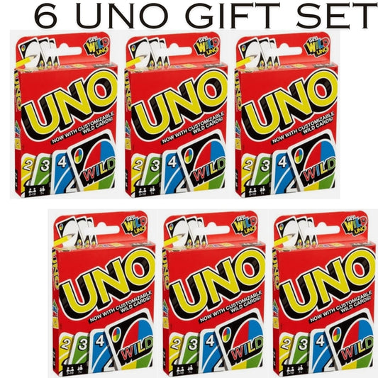 Premium Uno Playing Cards(SET of 6)