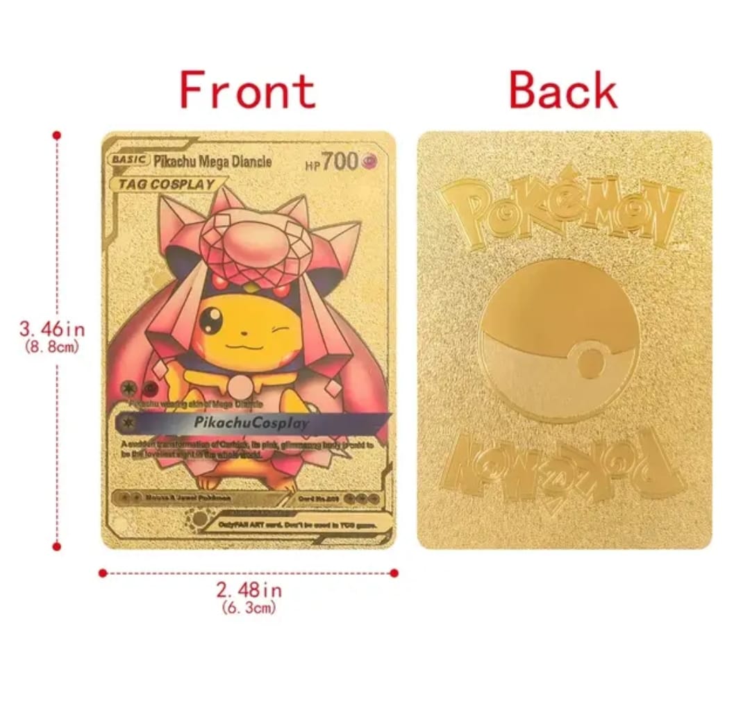 Premium Pokemon Playing Cards(set of 3)