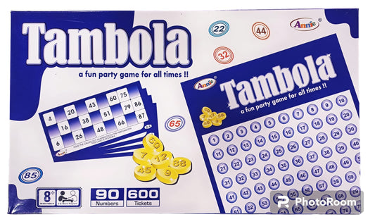 Premium Tambola Game with 600 Tickets Booklet