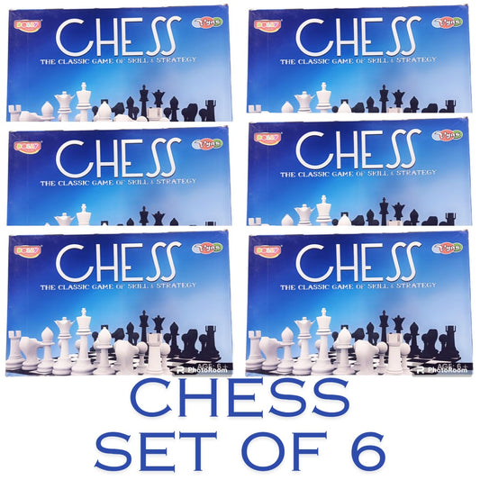 Premium Chess For Kids and Adults(SET OF 6)
